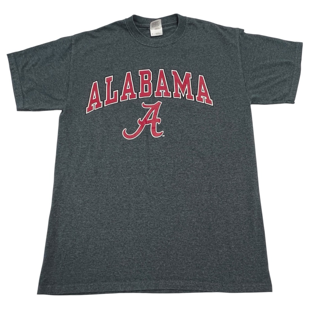 Alabama Crimson Tide Men's Charcoal Gray Short Sleeve Tee Shirt Size Medium
